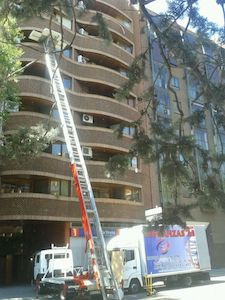 elevador de fachadas